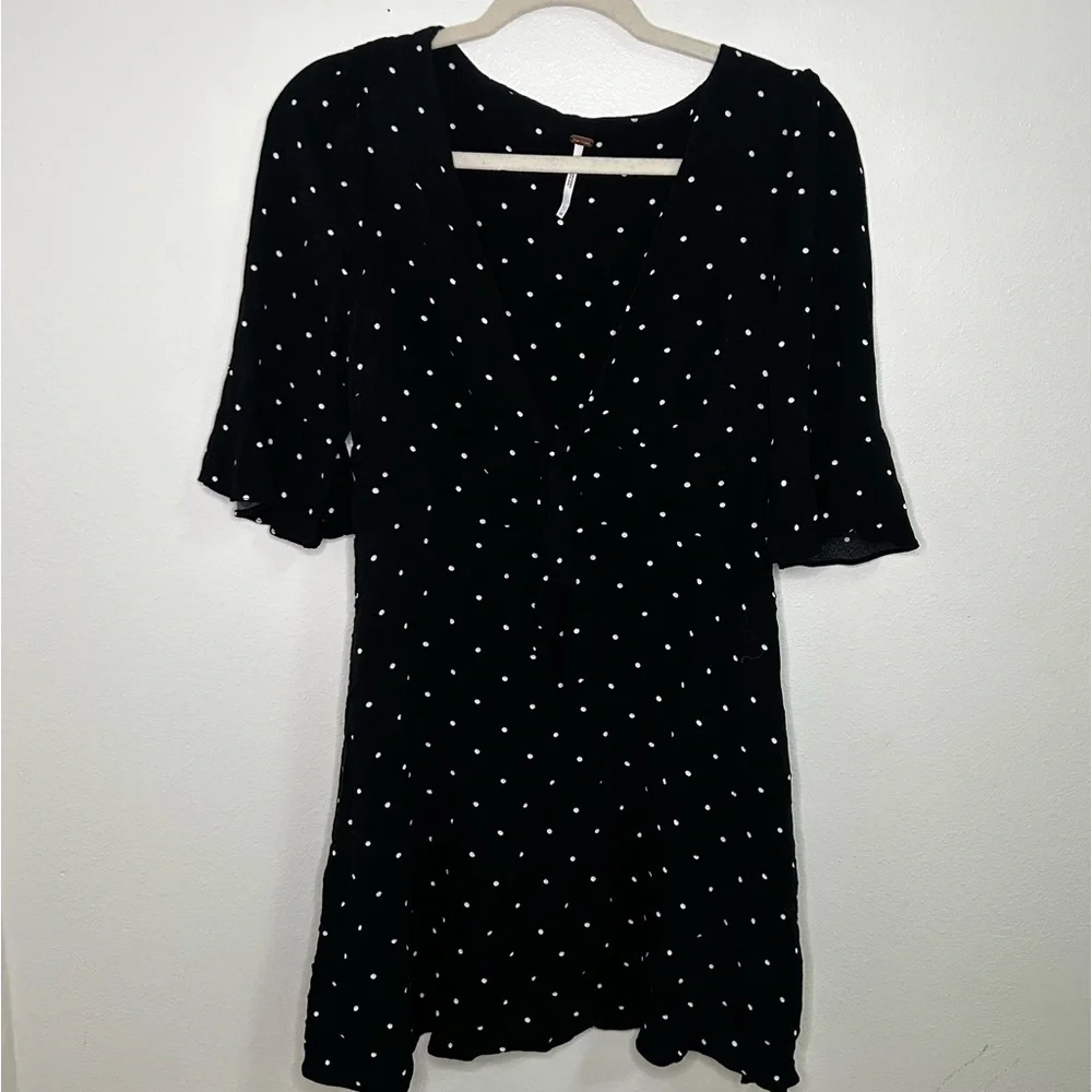 Free People deep dot print